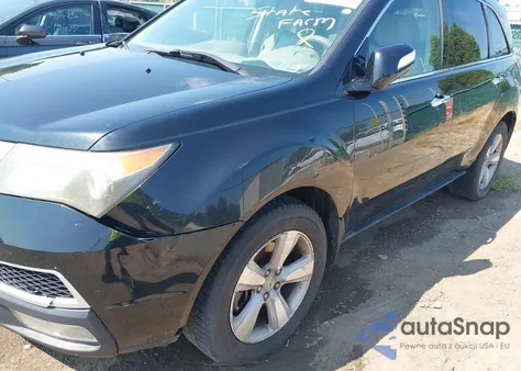 2011 Acura Mdx Technology Package from USA, damaged, VIN 2HNYD2H4XBH517082